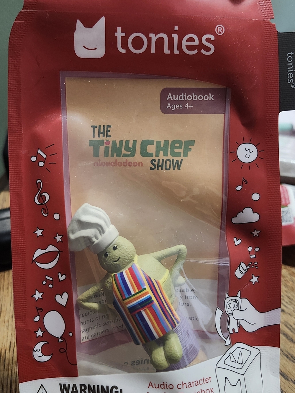 Tonies The Tiny Chef Show Audio Character - Green